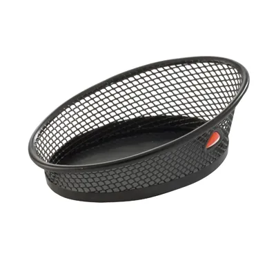 Pot à trombones métal mesh noir 10,5 x 6 x 4 cm - Pots à crayons