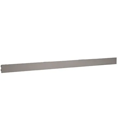 Fond tôle plein pas de 50 mm - Ligne Store gris métallisé pas de 50 mm