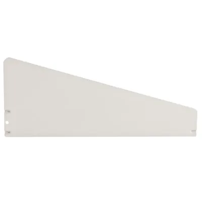 Diviseur en tôle - Ligne Store blanc pas de 25 mm