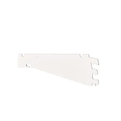 Console inclinable pour tablettes tôle pas de 25 mm - Ligne Store blanc pas de 25 mm