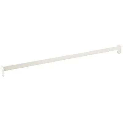 Barre de charge accroches pas de 25 mm - Ligne Store blanc pas de 25 mm