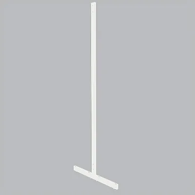 Piètement 2 faces double perforation,pas de 25 mm - Ligne Store blanc pas de 25 mm