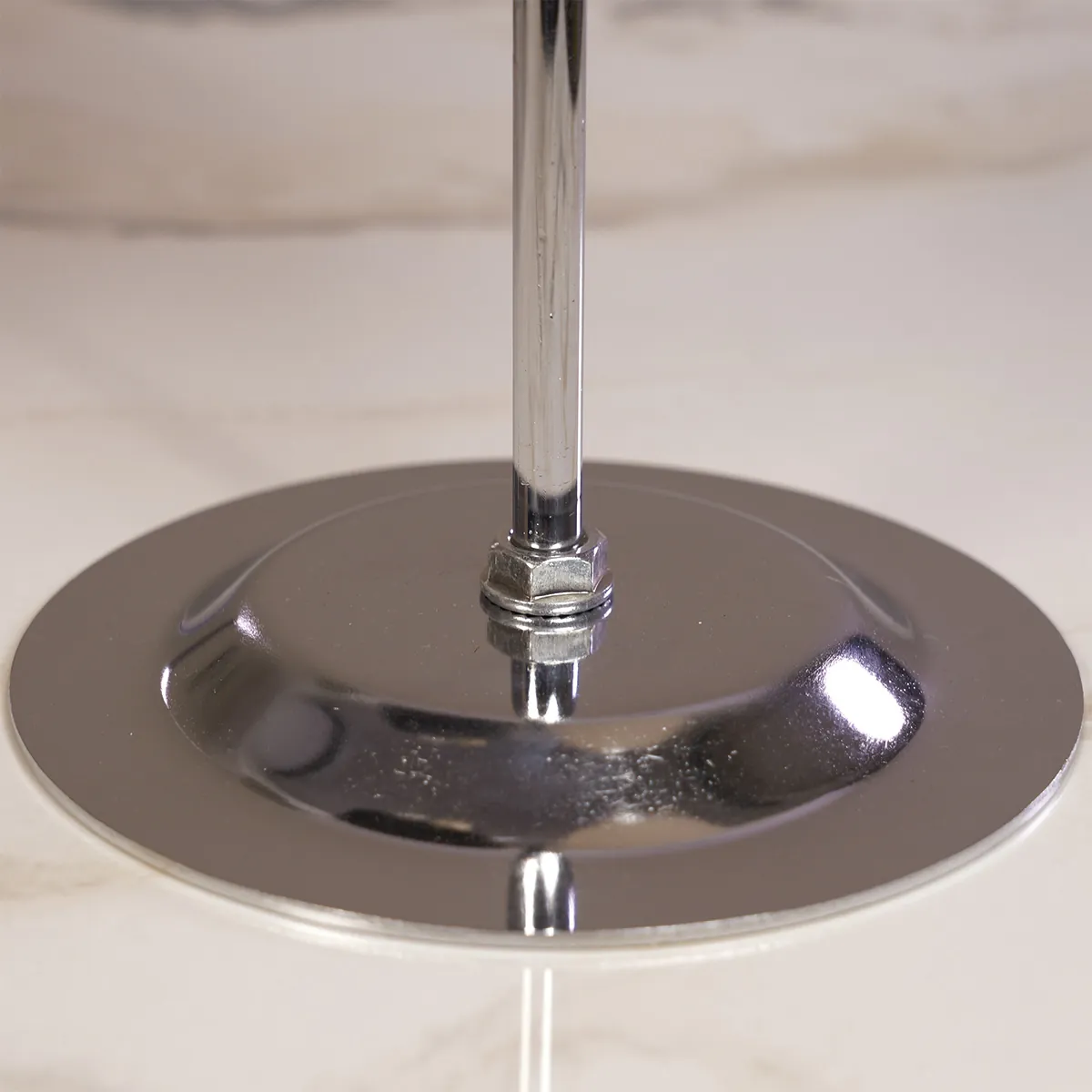 Présentoir réglable porte sac 2 bras H 42 à 70 cm métal chromé - Présentoir sac à main - Présentoirs sacs et portefeuilles-3