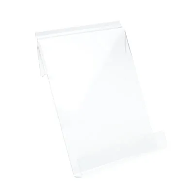 Porte revues incliné A4 - Porte affiches et porte revues pour panneaux rainurés