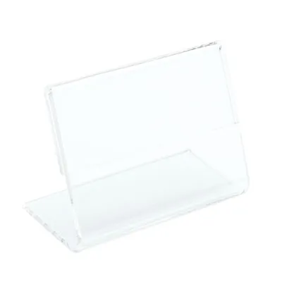 Chevalets plexi - Porte-étiquettes à poser