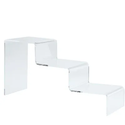 Présentoir escalier 3 marches - Supports Plexi