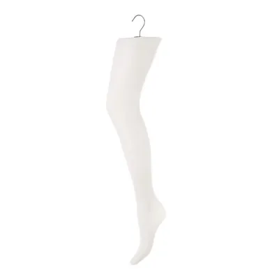 Jambe mannequin femme plastique avec crochet métal H 75 cm - Présentoir lingerie - Blanc - Jambes et pieds