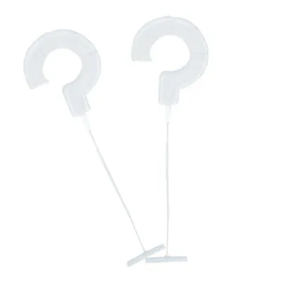 Attache étiquette crochet en J pour pistolet textile aiguille standard 19mm - Boîte de 5000 - Attaches pour pistolet textile