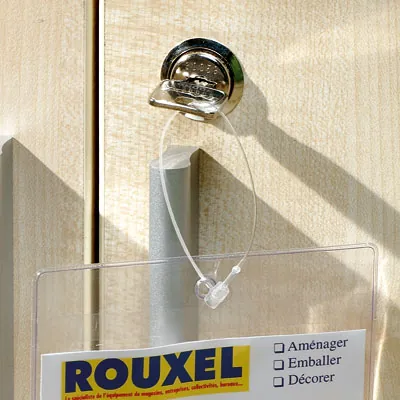 Liens manuels antivol 75 mm polypropylène - Boîte de 5000 - Liens manuels antivol-1