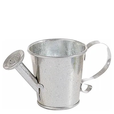 Mini-Arrosoir en zinc ø 5,7 x H 5,3 cm - Petit arrosoir déco - Accessoires et Objets déco