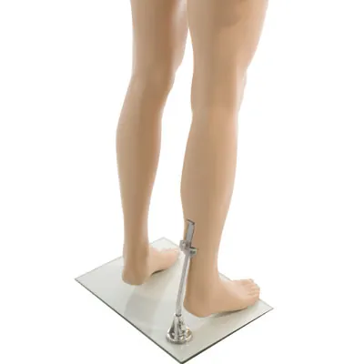 Mannequin homme avec visage réaliste H 184 cm couleur chair - Mannequins cheveux sculptés-2