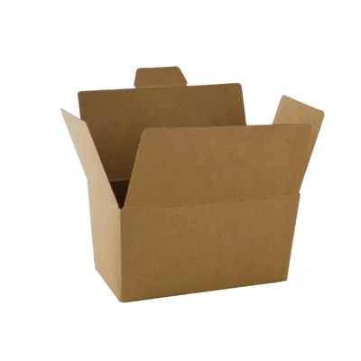 Ballotin chocolat carton kraft 500g 14,5 x 7,5 x 7 cm - Ballotin chocolat vide - Lot de 25 - Ballotins chocolats