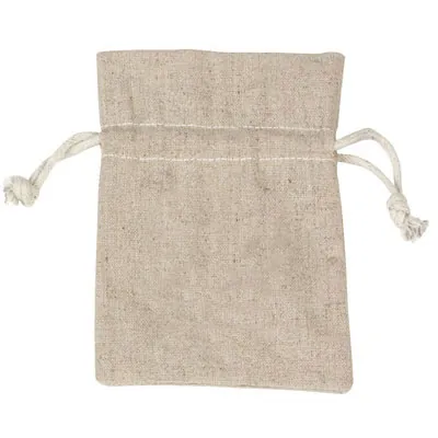 Sacs tissu coton naturel - Sachets coton
