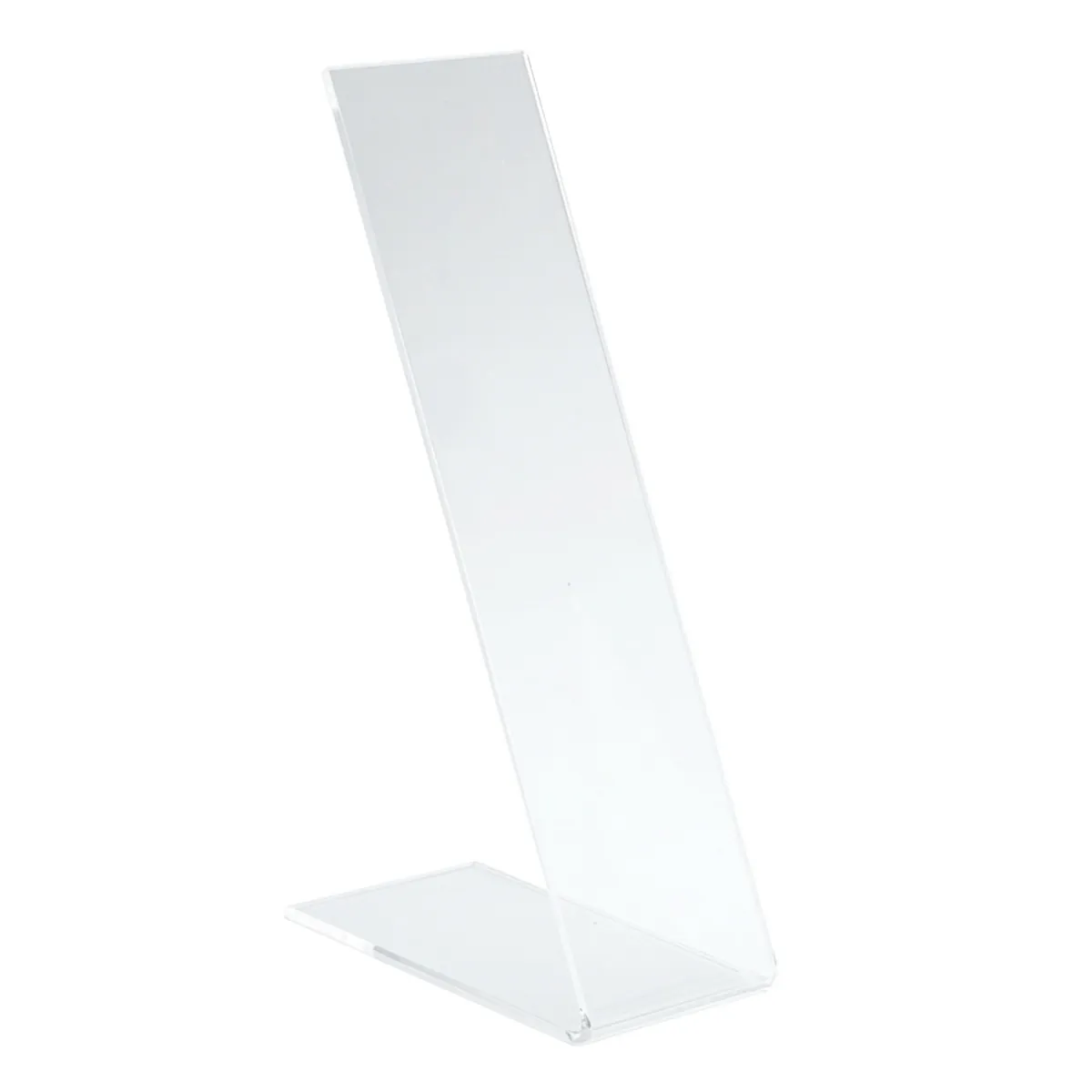 Présentoir chaussure transparent acrylique 5 x 20 cm - Support chaussure - Lot de 10 - Présentoirs à chaussures