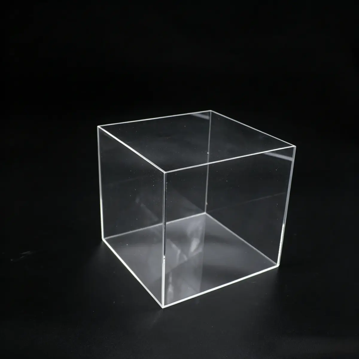 Cube de présentation transparent PMMA 20 x 20 x 20 cm - Cube plexi - Cube acrylique - Supports Plexi