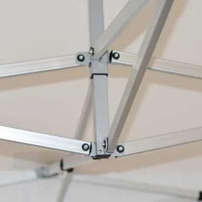 Barnum pliant - Tente pliante 3x3m 520 g/m² hexa 50mm blanc - Tentes pliantes, Barnums pliants-3