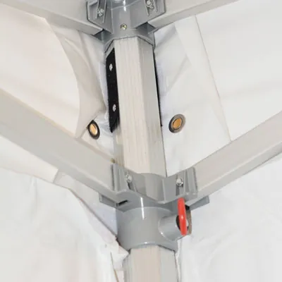 Barnum pliant - Tente pliante 3x3m 520 g/m² hexa 50mm blanc - Tentes pliantes, Barnums pliants-4