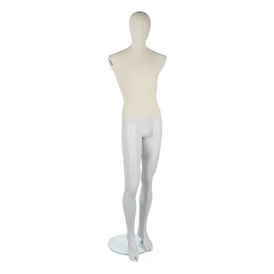 Mannequin homme vintage sans bras, jambe droite devant - Mannequins abstraits