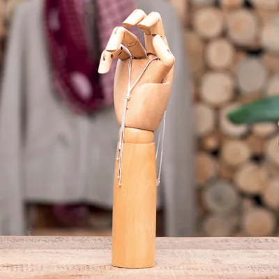 Main femme articulée - Présentoirs mains bijoux-2