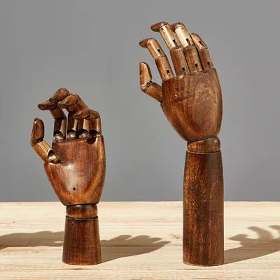 Main femme articulée - Présentoirs mains bijoux-1