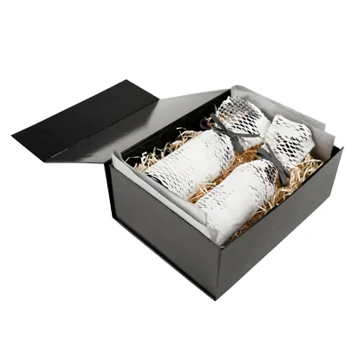 Papier de calage alvéolé Nid d'abeille blanc, 50 cm x 30 m - Kraft, carton ondulé-2