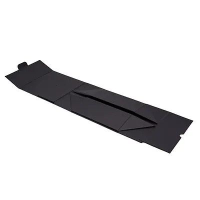 Boîte cadeau carton noire 22 x 22 x 10 cm - Lot de 5 - Boites cadeaux carton pliables-5