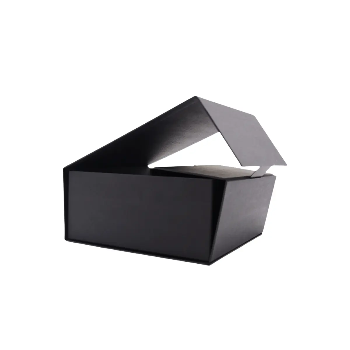 Boîte cadeau carton noire 22 x 22 x 10 cm - Lot de 5 - Boites cadeaux carton pliables-11