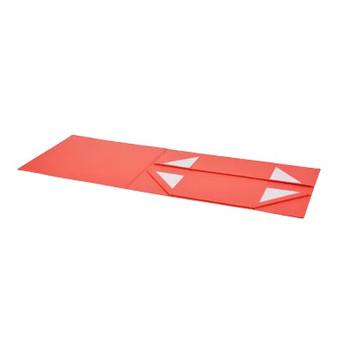 Boîte cadeau pliable rouge 29x22x12cm – Paquet de 5 - Boites cadeaux carton pliables-1