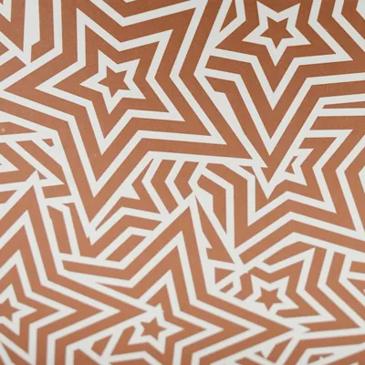 Corbeille carton rectangulaire Origami 33 x 20 x 7,5 cm cuivre / blanc, paquet de 10 - Corbeilles carton-3