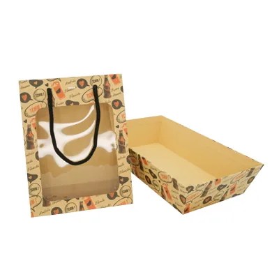 Sac kraft avec fenêtre pour 3 bières 33 cl 30 + 7 x 26 cm, paquet de 10 - Mètres de bières, Emballages pour bouteilles de bières-3