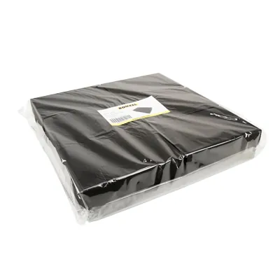 Boîte cadeau noire carton kraft 11 x 16 x 6 cm - Paquet de 6 - Boites cloches-1