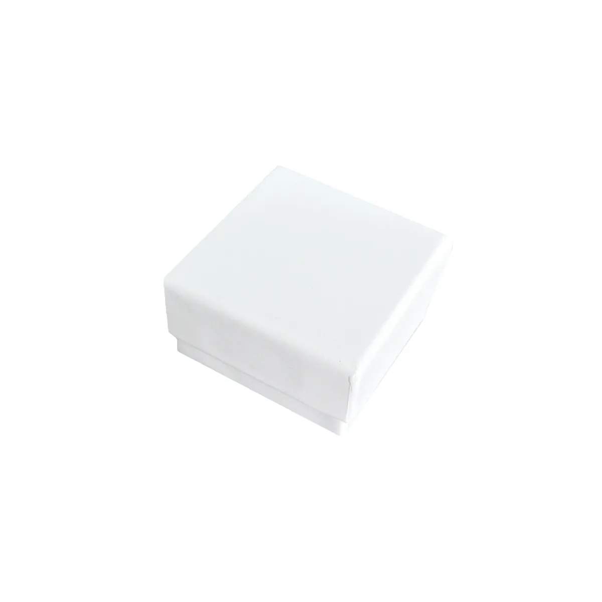 Boîte à bijoux carton 8 x 8 x 3,5 cm blanc – écrin bijoux carton – Lot de 20 - Écrins à bijoux, Coffrets à bijoux