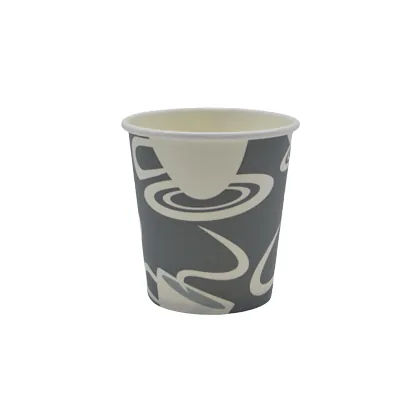 Gobelet boisson chaude 18 cl ø 7,8 x 7,8 cm - Gobelet carton - Gobelet café - Bleu / Blanc - Lot de 50 - Gobelets jetables, Verres jetables