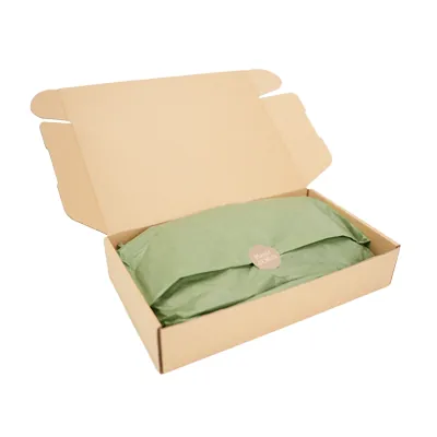 Papier de soie vert olive 14g/m² 50 x 75 cm, 240 feuilles - Papiers de soie-4