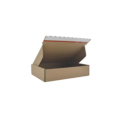 Carton d'expédition avec bande adhésive brun 23 x 16 x 5 cm - Boîte carton - Lot de 20 - Cartons d'expédition, Boîtes carton