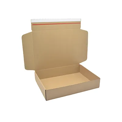 Carton d'expédition avec bande adhésive brun 40 x 30 x 8 cm - Boîte carton - Lot de 20 - Cartons d'expédition, Boîtes carton-1