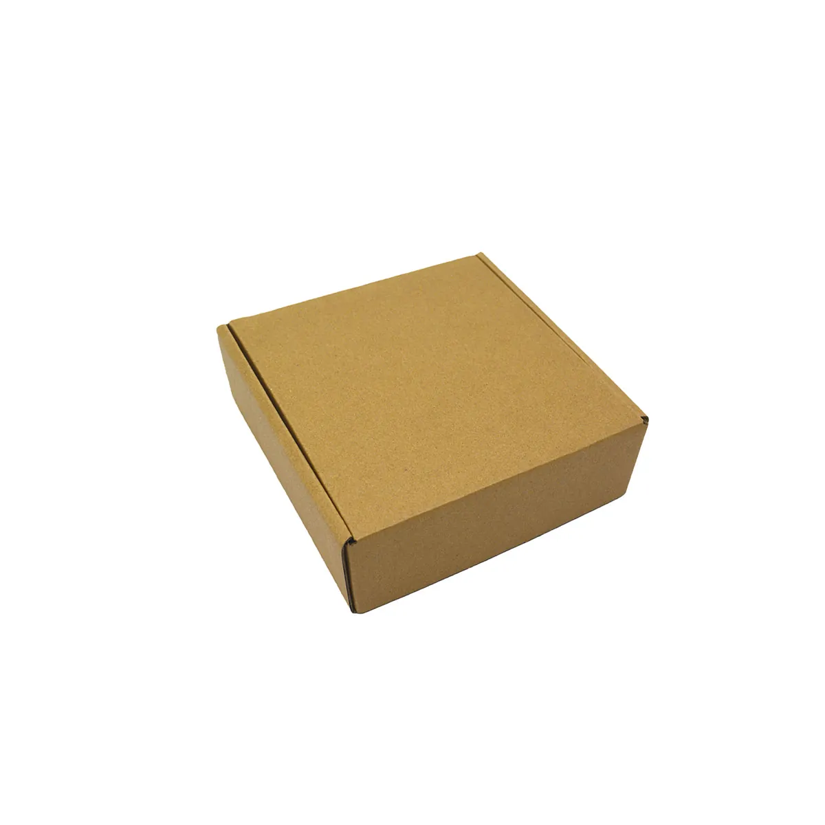 Carton d'expédition brun 15x15x5 cm – Boîte carton kraft renforcé 445g – fermeture sans adhésif - Lot de 20 - Cartons d'expédition, Boîtes carton-1