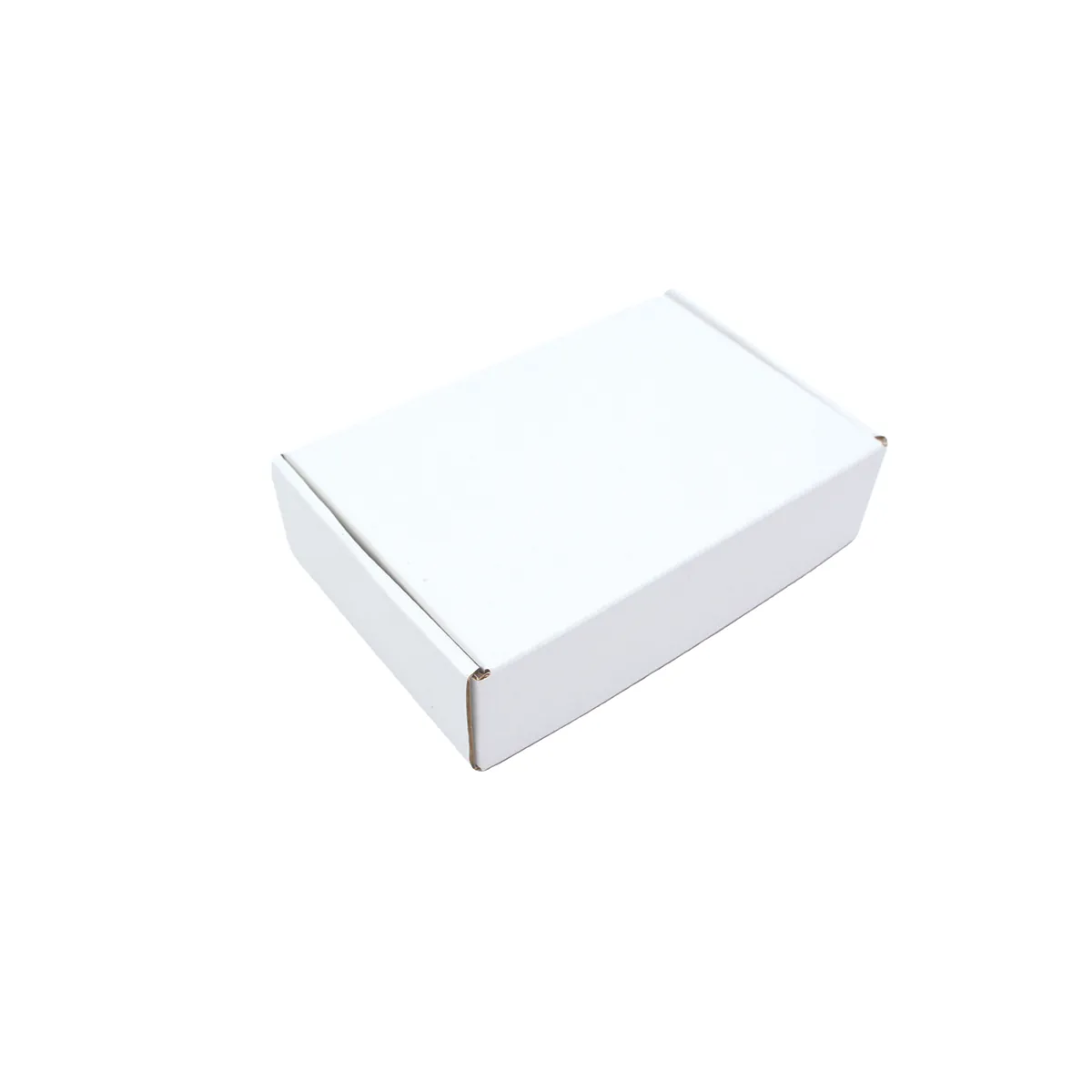 Carton d'expédition blanc 15x10x4 cm – Boîte carton kraft renforcé 365g – fermeture sans adhésif - Lot de 20 - Cartons d'expédition, Boîtes carton-1