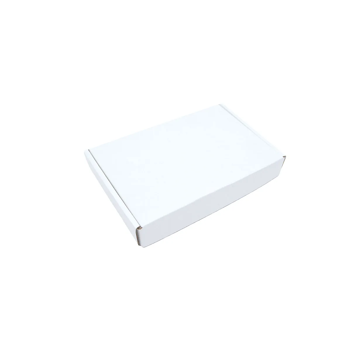 Carton d'expédition blanc 20x13x3 cm – Boîte carton kraft renforcé 365g – fermeture sans adhésif - Lot de 20 - Cartons d'expédition, Boîtes carton-1
