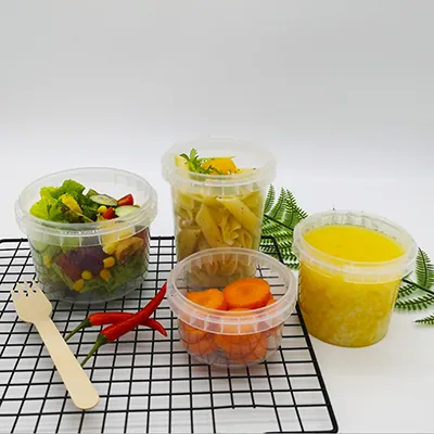 Pot inviolable plastique 150 ml - Pot à sauce micro-ondable - Lot de 25 - Pots à sauce, Verrines jetables-1