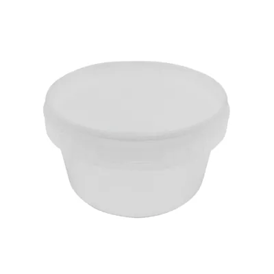 Pots ronds avec couvercle inviolable - Pots à sauce, Verrines jetables