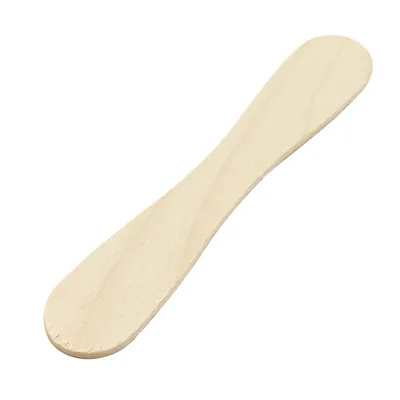 Bâtonnet de glace en bois 0,2 x 9,4 cm - Bâtonnet bois pour loisir créatif - Lot de 500 - Vaisselle biodégradable et compostable