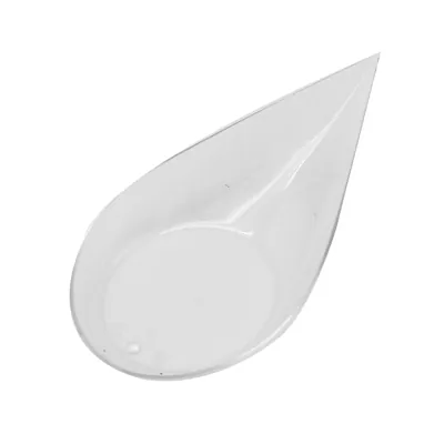 Verrine forme goutte plastique 10 x 5 cm - Mini verrine - Verrine jetable - Lot de 50 - Pots à sauce, Verrines jetables