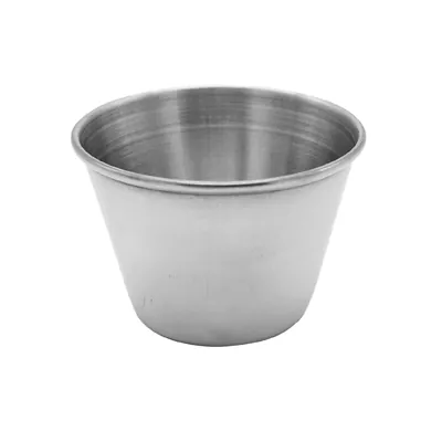 Pot à sauce rond 55ml ø5,7cm inox – Lot de 5 - Verrines