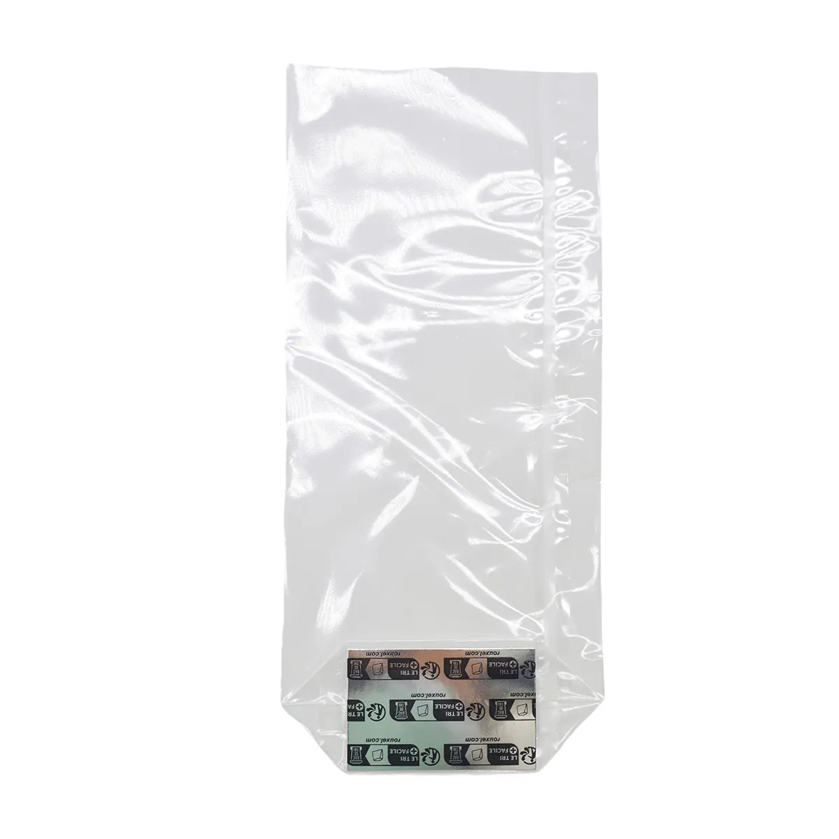 Sachet Bonbons Fond Carton Transparent 12x27 cm - Paquet de 100 - Sachets bonbon, Sachets confiserie