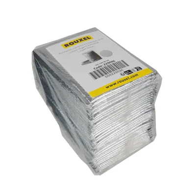 Enveloppe à bulles métallique 23 x 16 cm - Argent - Paquet de 50 - Enveloppes à bulles-1