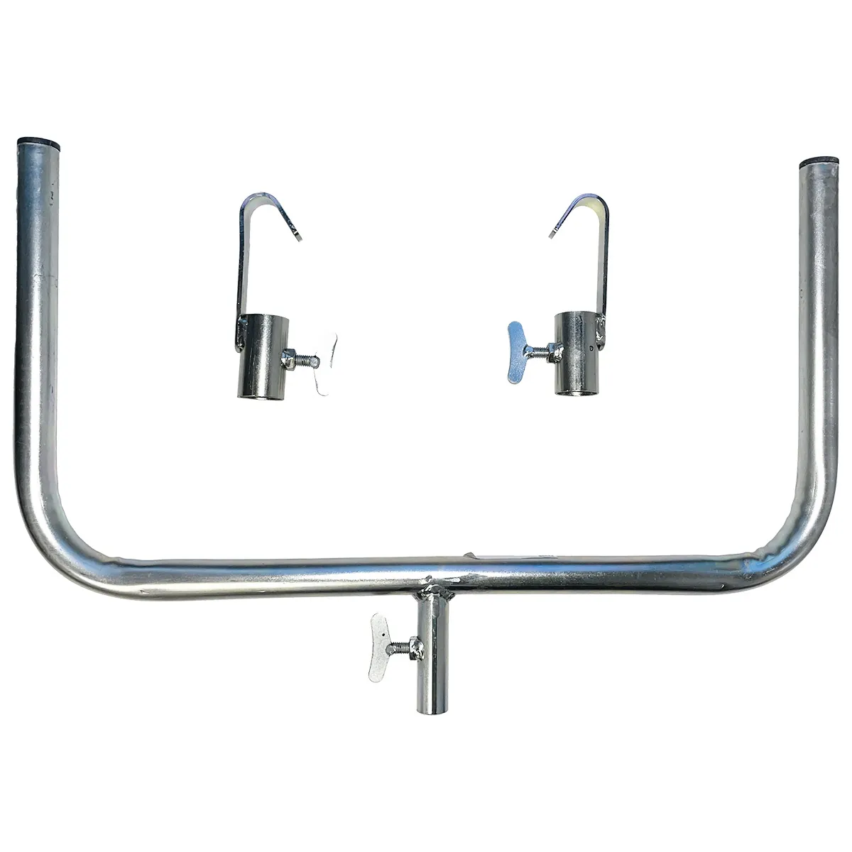 Chandelle double pour parasol Tube ø 25 mm L 55 cm - Double U fixe - Chandelles-2