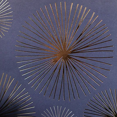 Sac cadeau kraft poignées torsadées bleu marine Feu d'artifice 18 + 10 x 22 cm - Paquet de 20 - Sacs kraft luxe-3