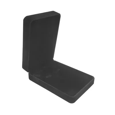 Écrin bijou pour Collier & Chaîne velours noir 16,5 x 4,5 x 11,5 cm insert velours - Boite bijoux – L'unité - Écrins à bijoux, Coffrets à bijoux