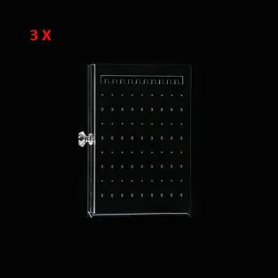Présentoir bijoux transparent 21,5 x 13 x 19 cm - Organiseur de bijoux - Coffrets vitrines bijoux-1